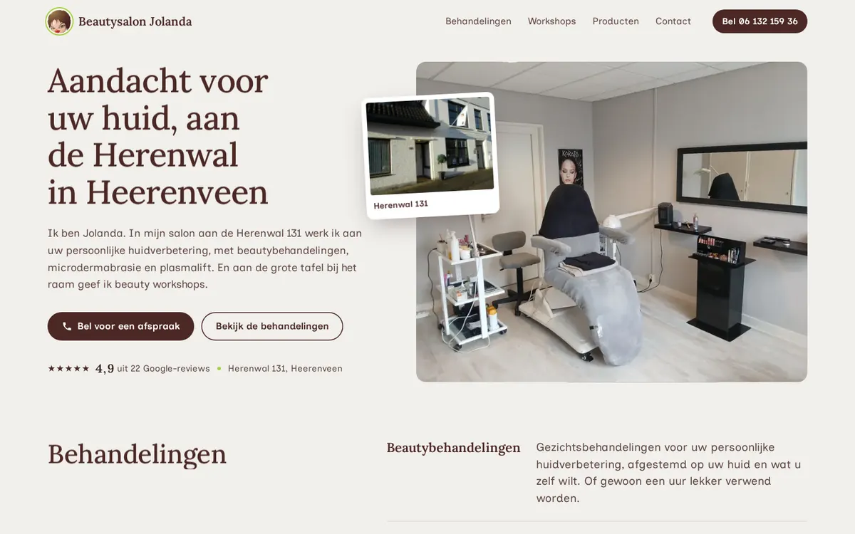 Richting A op een computer